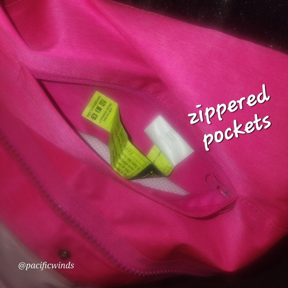 MONDETTA PERFORMANCE GEAR HOT PINK RAIN COAT XS - Picture 10 of 14